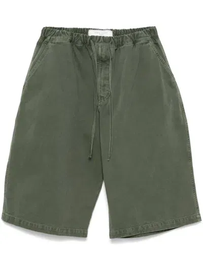 Société Anonyme Drawstring Bermuda Shorts In Green