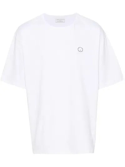 Société Anonyme Fiord Bas Tee In White