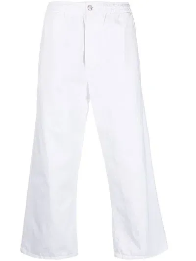 Société Anonyme Kobe Elasticated Waistband Wide-leg Jeans In White