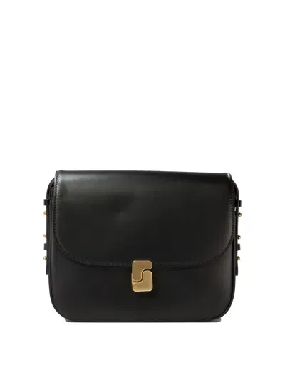 Soeur "bellissima Mini" Crossbody Bag In Black