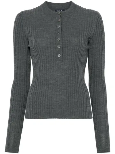 Soeur Buffalo Sweater In Grey