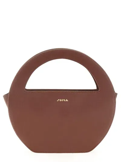 Sofia Mini "edda" Bag In Brown