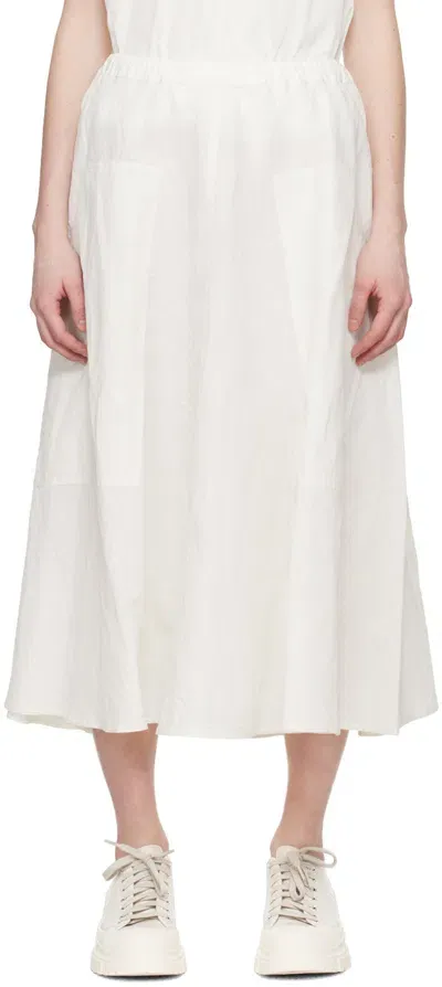 Sofie D'hoore White Scout Midi Skirt