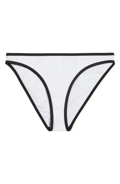 Solid & Striped The Rachel Bikini Bottom In Marshmallow