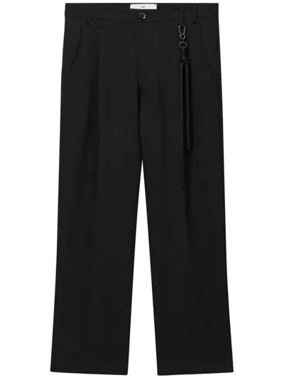 Song For The Mute Wide-leg Trousers In Black