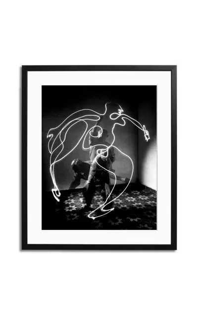 Sonic Editions Picasso – Light Painting Multiple Exposure Framed Photography Print