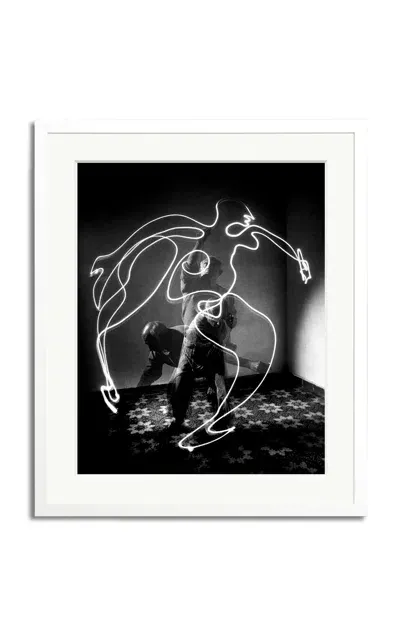 Sonic Editions Picasso – Light Painting Multiple Exposure Framed Photography Print