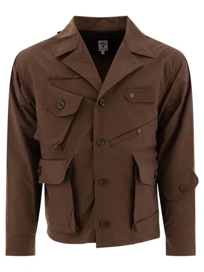 South2 West8 Tenkara Jackets In Brown