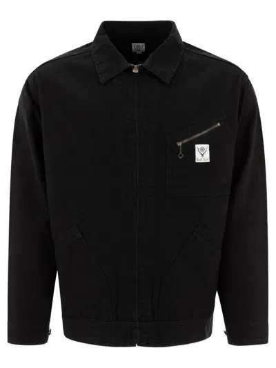 South2 West8 Work Jackets In Black