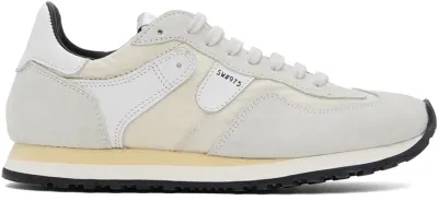 Spalwart White Master Blaster Low Sneakers