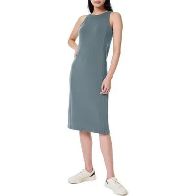 Spanx ® Aire Side Stripe Dress In Dusk Blue