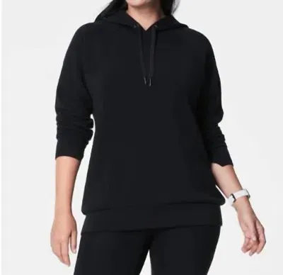 Spanx Airessentials Classic Hoodie In Very Black