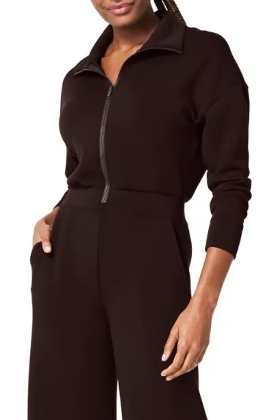 Spanx ® Airessentials Wide Leg Jumpsuit In Truffle Brown