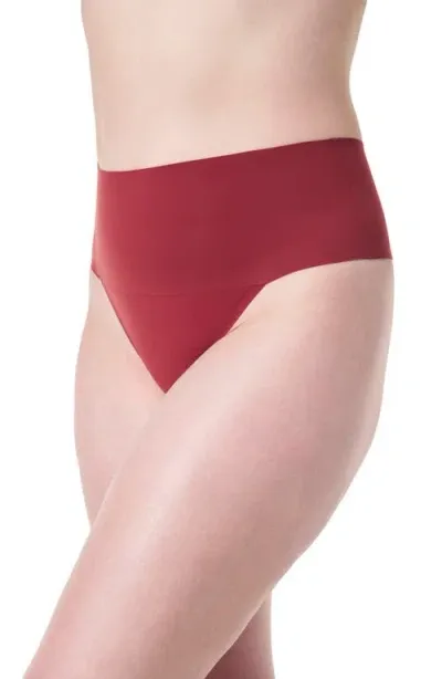 Spanx Women's Undie-tectable Thong Sp0115 In Moroccan R