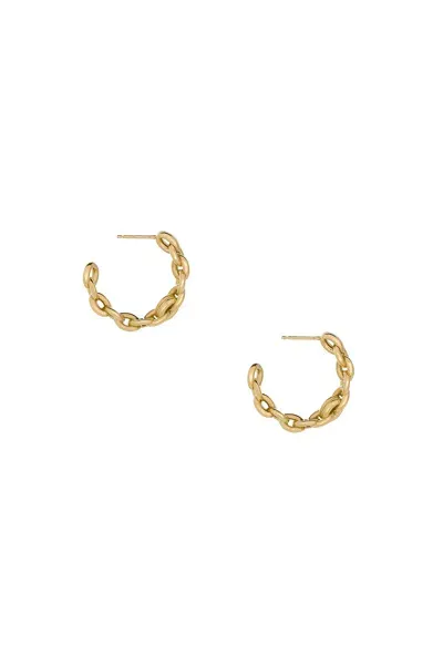 Spinelli Kilcollin Fused Serpens Earrings In 18k Yellow Gold