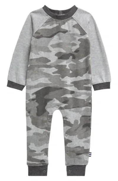 Splendid Babies'  Camo Romper In Lead Camo