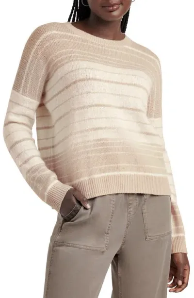 Splendid Kennedy Stripe Sweater In Tawny Stripe