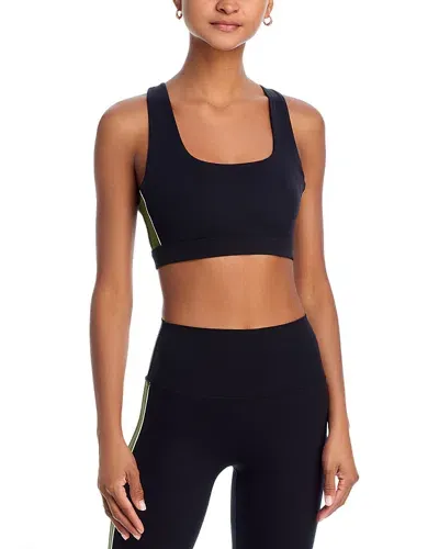 Splits59 Lexi Rigor Sports Bra In Black/olive