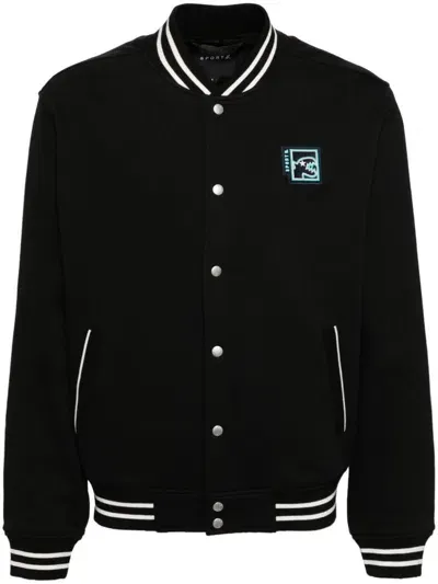 Sport B. By Agnès B. Baseball Jacket In Black