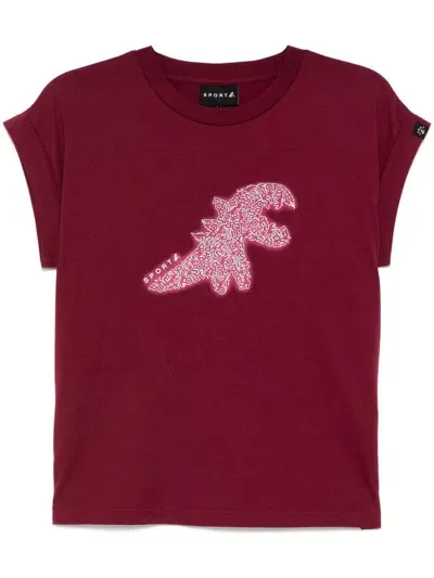 Sport B. By Agnès B. Dino T-shirt In Red