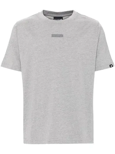 Sport B. By Agnès B. Logo-patched T-shirt In Grey