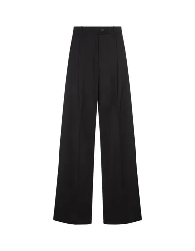 Sportmax Black Vela Trousers