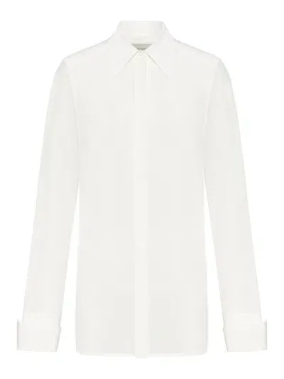 Sportmax Buttoned Long In White