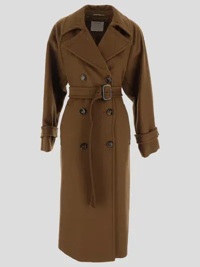 Sportmax Coat In Green