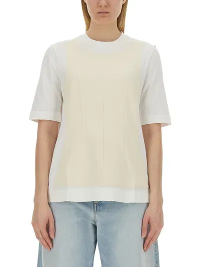 Sportmax "howl" T-shirt In White