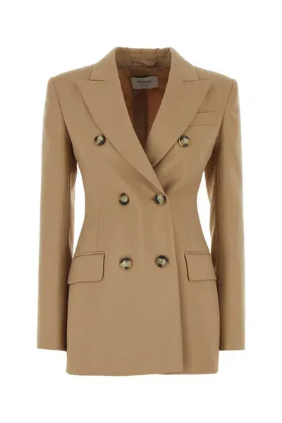 Sportmax Jackets And Vests In Beige O Tan