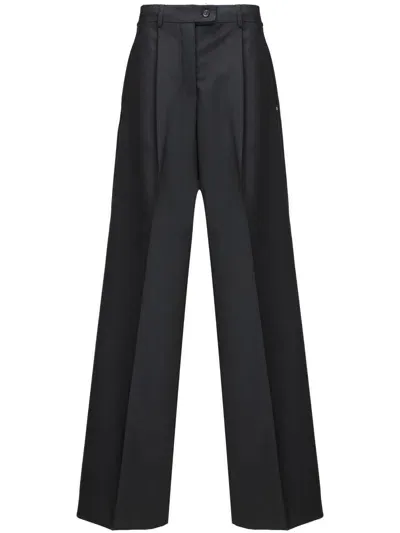 Sportmax Max Mara  Trousers In Black