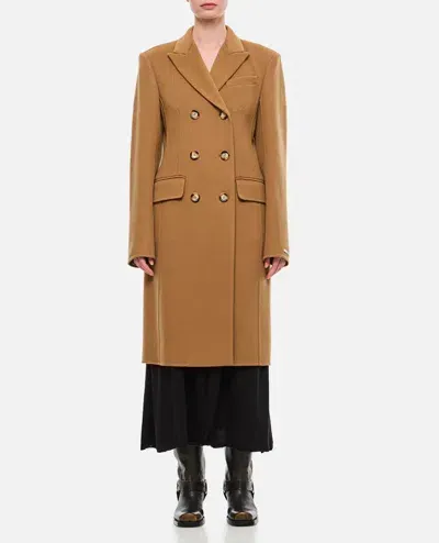 Sportmax Morgana Coat In Brown