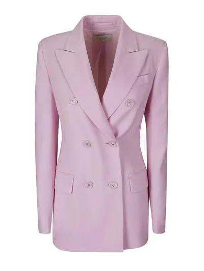 Sportmax Pink Double-breasted  Jacket