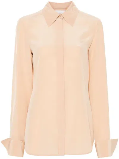 Sportmax Silk Shirt In Pink