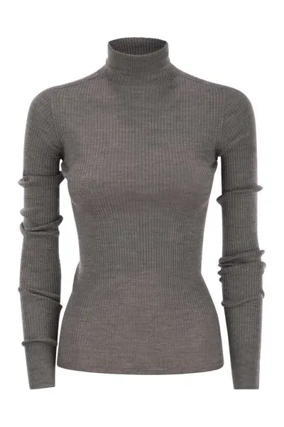 Sportmax Sweaters In Grey