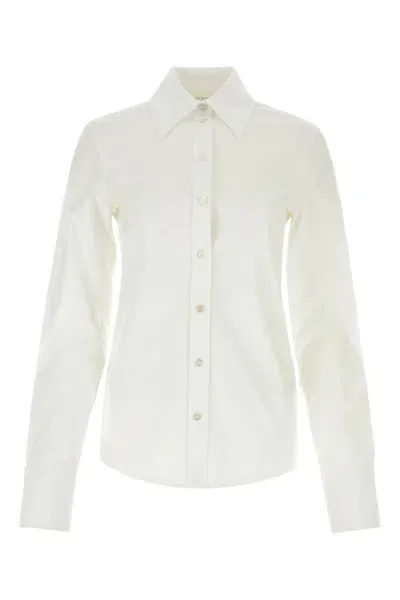 Sportmax White Poplin Scout Shirt