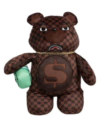 Sprayground Lenticular Chomp Moneybear Backpack In Brown