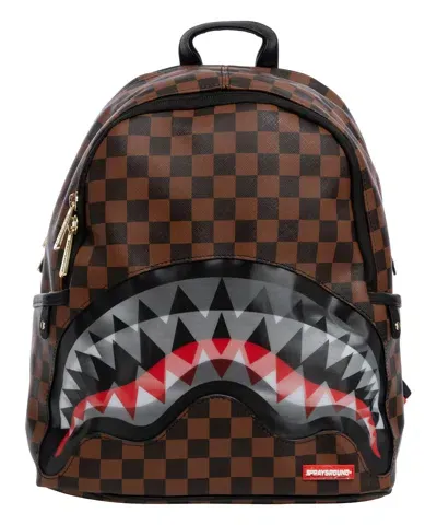 Sprayground Lenticular Chomp Savage Backpack In Brown