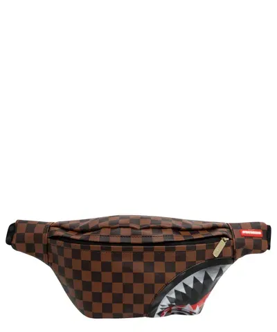 Sprayground Lenticular Savvy Belt Bag In Brown