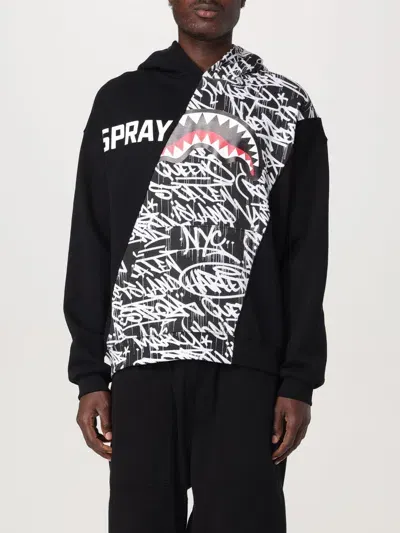 Sprayground Sweatshirt  Men Color Black In Schwarz