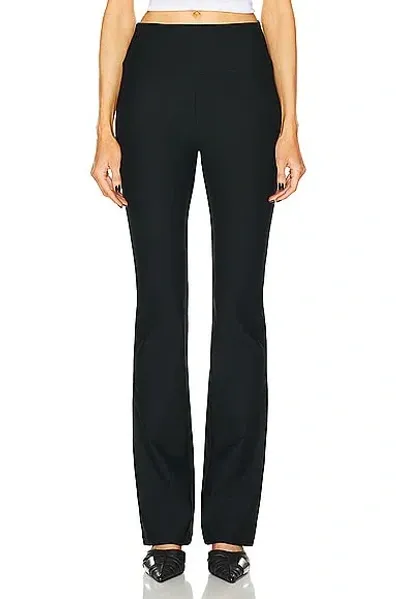 Sprwmn Micro Flare Pant In Black