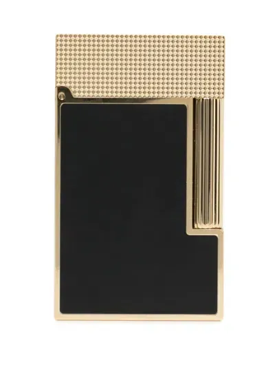 St Dupont Ligne 2 Two-tone Lighter In Pink