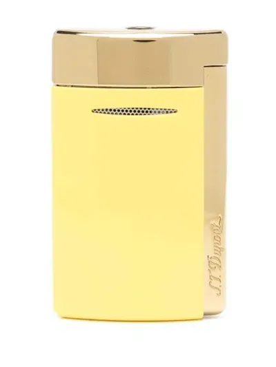 St Dupont Minijet Lighter In Yellow