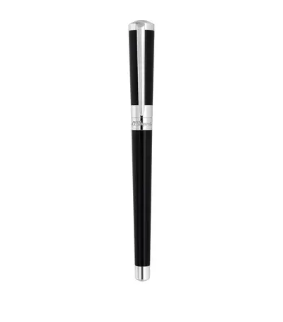 St Dupont Liberté Fountain Pen In Black