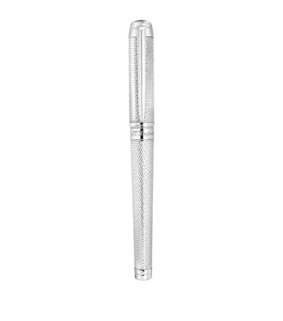 St Dupont S. T. Dupont Line 2 Eternity Xl Rollerball Pen In Metallic