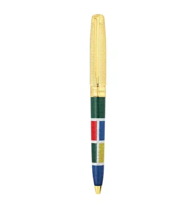 St Dupont Line D Eternity Ballpoint Pen In Multi