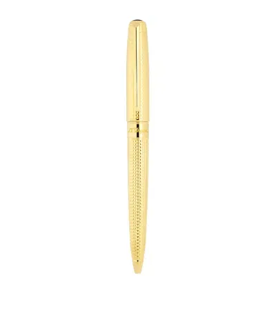 St Dupont S. T. Dupont Line D Eternity Ballpoint Pen In Gold