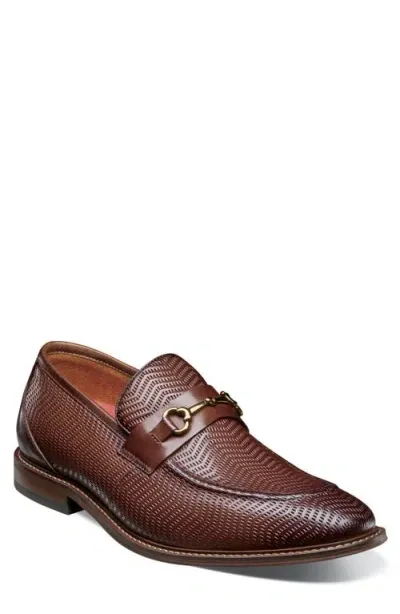 Stacy Adams Madsen Bit Loafer In Brown