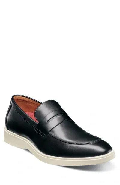 Stacy Adams Spencer Penny Loafer In Black