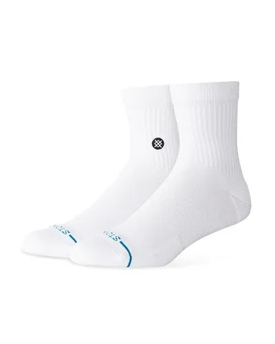 Stance Icon Quarter Socks, Pack Of 3 In White